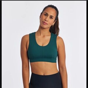 Oiselle Flyout Bra Green size 6